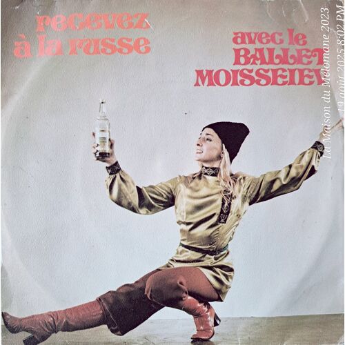 783 Nouveau Album Vinyle Original Collection Le Ballet Russe Ukrainien Moisseiev