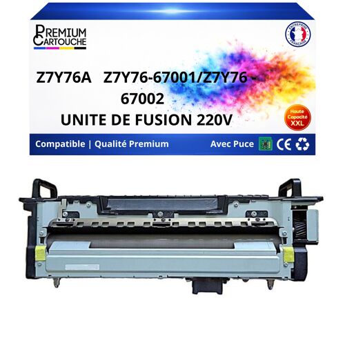 Unité de fusion Fusor Z7Y76A compatible pour HP Haute capacité 360000 pages Pack 1