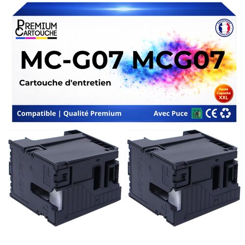 MC-G07 6799C001 Cartouches maintenance compatible Canon G3290 G4280 Pack 2