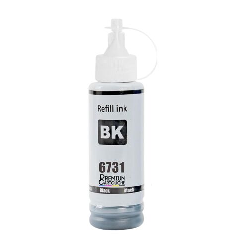 compatible pour Epson C13T67314A T6731 EJ6731 noir 70 ml haute capacité