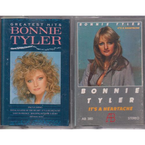 Bonnie Tyler Lot De 2 K7 Cassettes Audio Tape