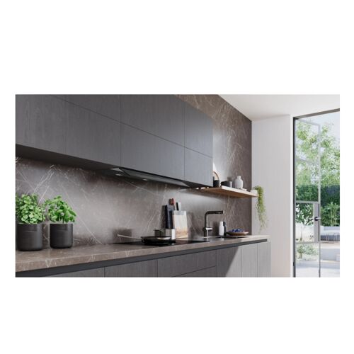 Siemens - Hotte décorative 90cm 699m3/h noir mat LJ97BDP60