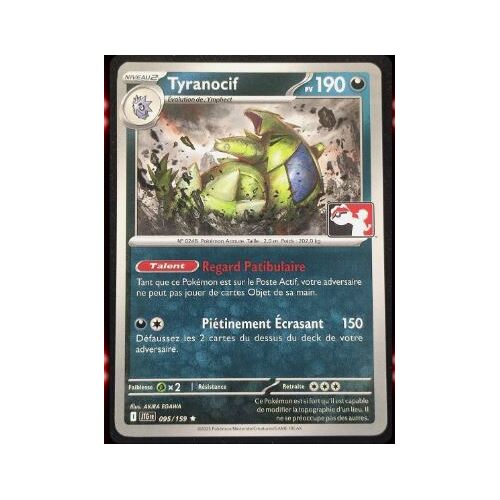 Pokemon Tyranocif 095 / 159 Stamp League