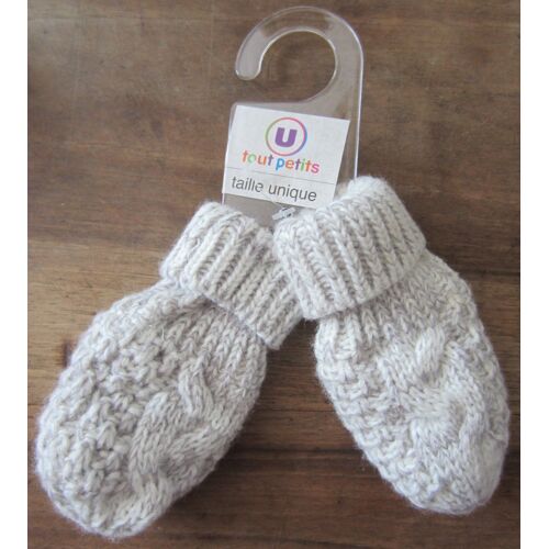 Moufles U Tout Petits Taille Naissance 0 - 6 Mois Unique (11 Cm De Long) Neuf Avec Étiquette