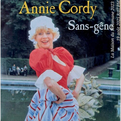 785 Nouveau Album Vinyle Original Dedicace Collection Annie Cordie Sans Gêne