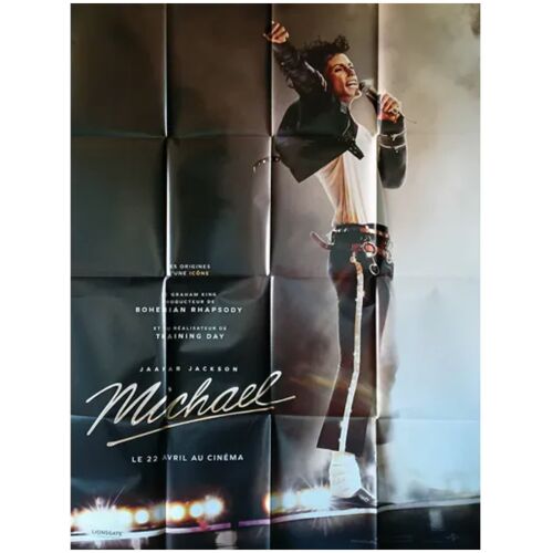 Michael (Michael Jackson) - Véritable Affiche De Cinéma Pliée - Format 120x160 Cm - De Antoine Fuqua Avec Jaafar Jackson, Colman Domingo, Nia Long - 2026