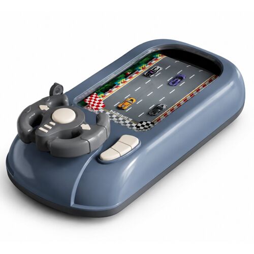 Jeu de Conduite Électronique pour Enfants avec Volant Interactif – Simulateur de Course Automobile – Jeu Éducatif de Réflexes – Cadeau Garçon et Fille