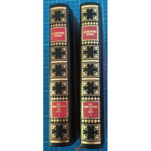 Alexandre Dumas, Les Compagnons De Jéhu, 2 Volumes, François Beauval / Famot, Édition Reliée 1974