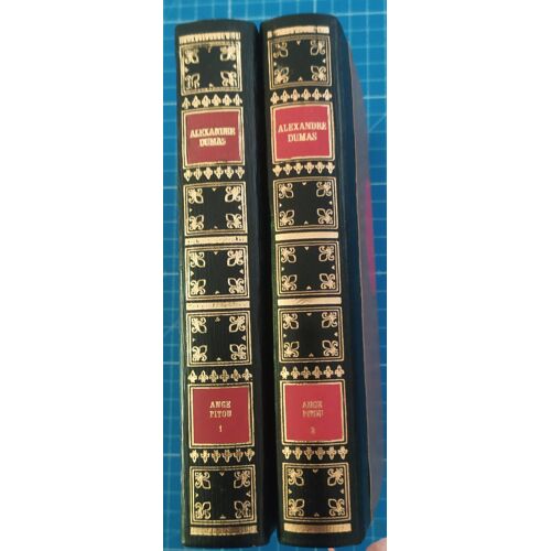 Alexandre Dumas, Ange Pitou, 2 Volumes, François Beauval / Famot, Édition Reliée 1974