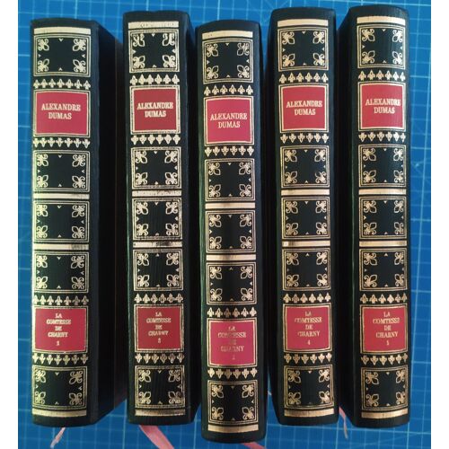 Alexandre Dumas, La Comtesse De Charny, 5 Volumes, François Beauval / Famot, Édition Reliée 1974