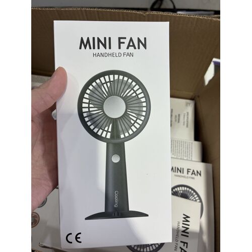 Mini Ventilateur Portable Rechargeable USB – 3 Vitesses – Neuf