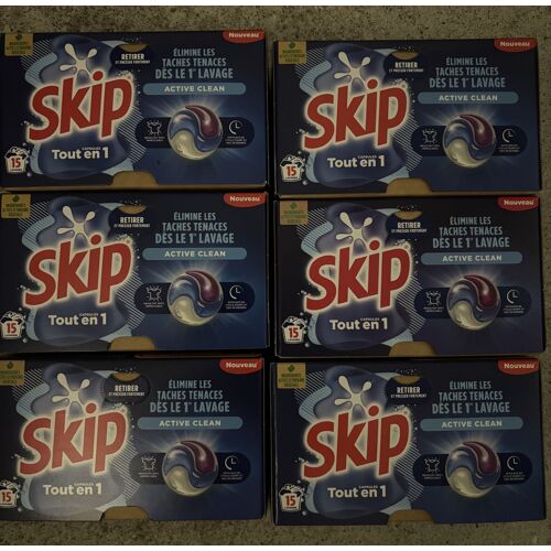 6boîtes Skip pods neuf 
