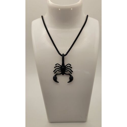 🦂 Collier Scorpion Noir 🦂