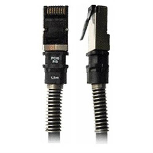 PatchSee PCI6Patch - Cordon de raccordement - RJ-45 (M) pour RJ-45 (M) - 1.5 m - FTP - CAT 6a - démarré, sans halogène - noir