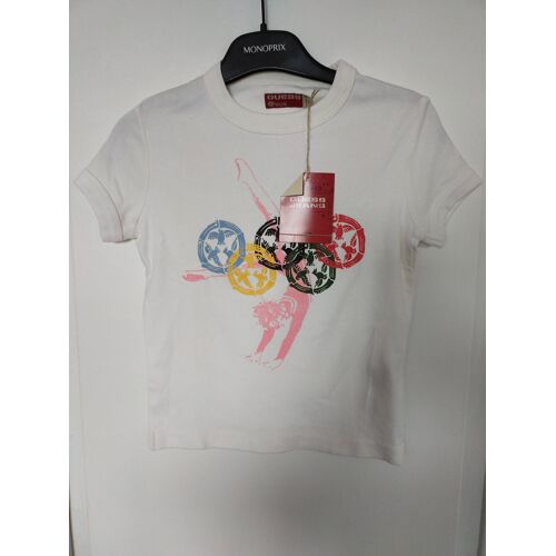 T-Shirt Guess Jeans Blanc Txs
