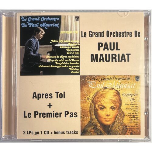 Le Grand Orchestre De Paul Mauriat Cd Apres Toi Le Premier Pas