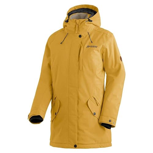 Maier Sports - Women's Katrine - Parka Taille 48, Jaune