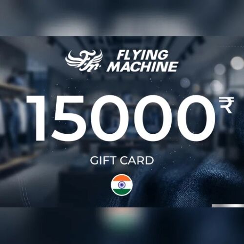 Flying Machine Gift Card 15000 INR Key - INDIA