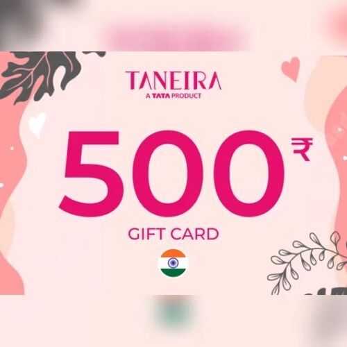 Taneria Gift Card 500 INR Key - INDIA