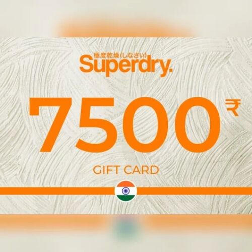 Superdry Gift Card 7500 INR Key - INDIA
