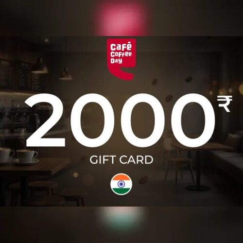 Cafe Coffee Day Gift Card 2000 INR Key - INDIA