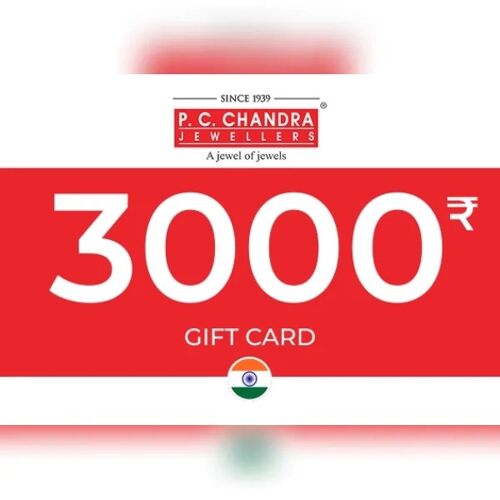 PC Chandra Gems Gift Card 3000 INR Key - INDIA
