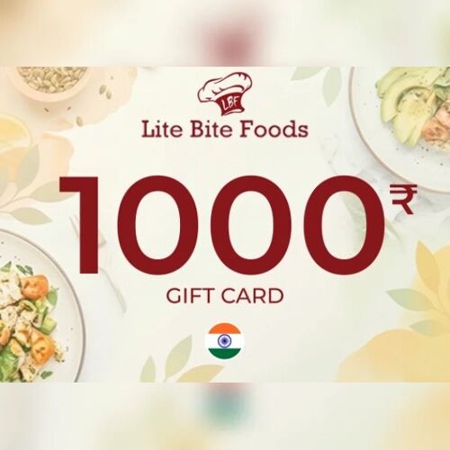 Lite Bite Gift Card 1000 INR Key - INDIA