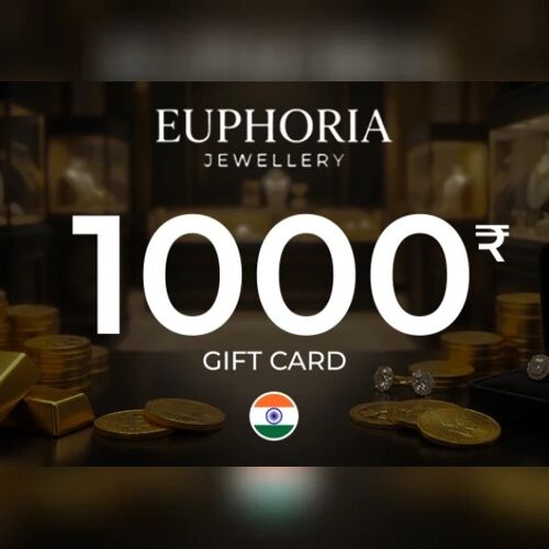 Euphoria Jewellery Silver Coin Gift Card 1000 INR Key - INDIA