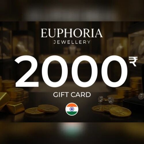 Euphoria Jewellery Silver Coin Gift Card 2000 INR Key - INDIA