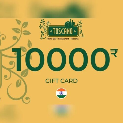 Toscano Gift Card 10000 INR Key - INDIA