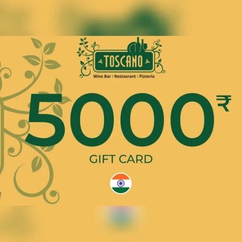 Toscano Gift Card 5000 INR Key - INDIA