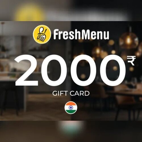 Fresh Menu Gift Card 2000 INR Key - INDIA
