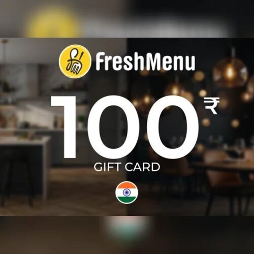 Fresh Menu Gift Card 100 INR Key - INDIA