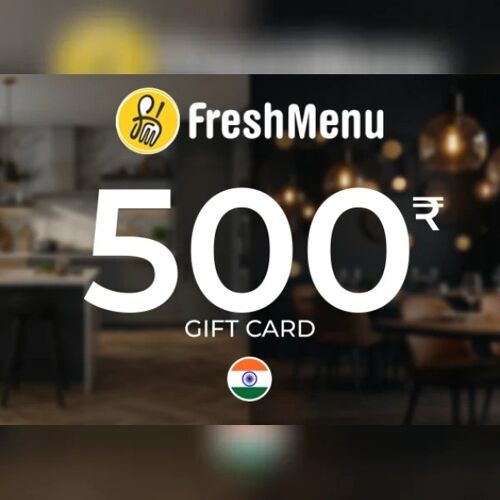Fresh Menu Gift Card 500 INR Key - INDIA