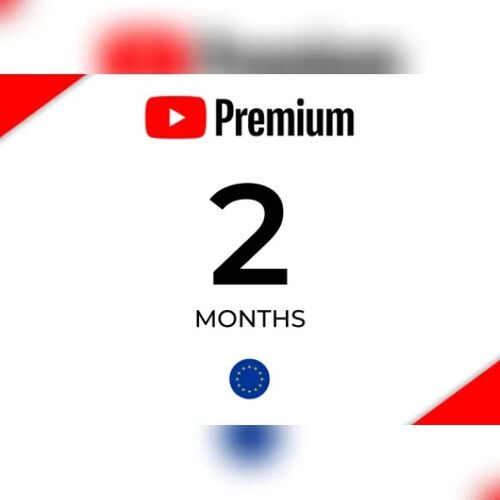 YouTube Premium 2 Months Subscription - EU