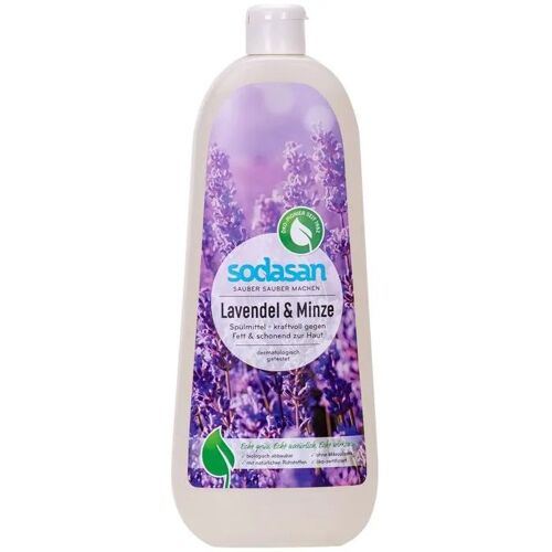 Liquide vaisselle lavande menthe 1 Liter, nettoyant vaisselle lavande