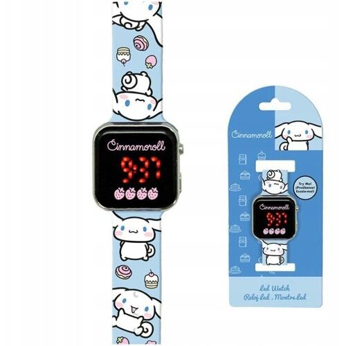 Montre Led Cinnamoroll Pour Fille, 35 Mm, Bleue