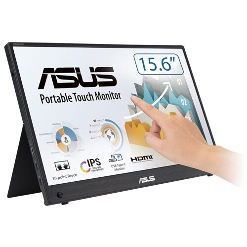 Ecran PC ASUS ZenScreen MB16AHT 15.6" 1920 x 1080 Full HD Écran tactile Noir