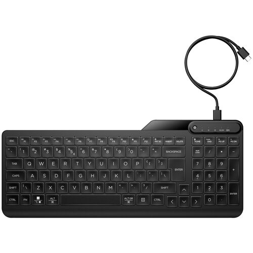 HP Clavier filaire rétroéclairé multi-appareil 405