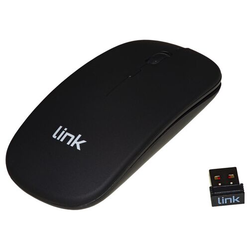 LINK LKMOS34 souris Voyage Ambidextre RF sans fil Optique 1600 DPI