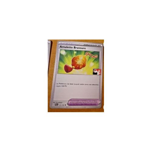 Pokemon Amulette Bravoure 173 / 193 + Stamp League