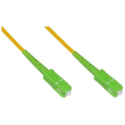LINK LKSCSCAPCS1 câble InfiniBand et à fibres optiques 1 m SC SC/APC Jaune