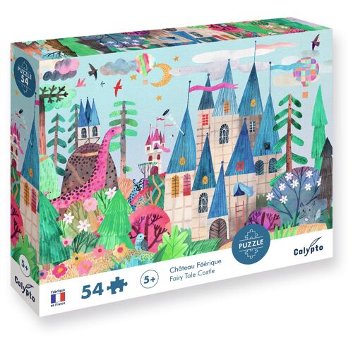 SentoSphère PUZZLE 54 pièces - Château Féérique