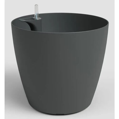 Pot De Fleurs Auto-Arrosant Artevasi San Remo Mate 30 Sur Pieds Gris Anthracite 14,5 L