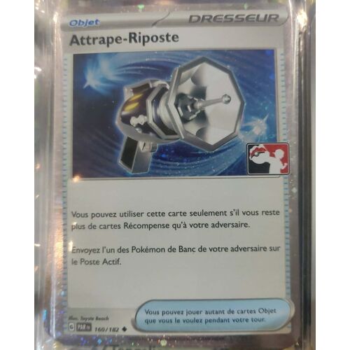 Pokemon Attrape Riposte 170 / 182 Holo + Stamp League