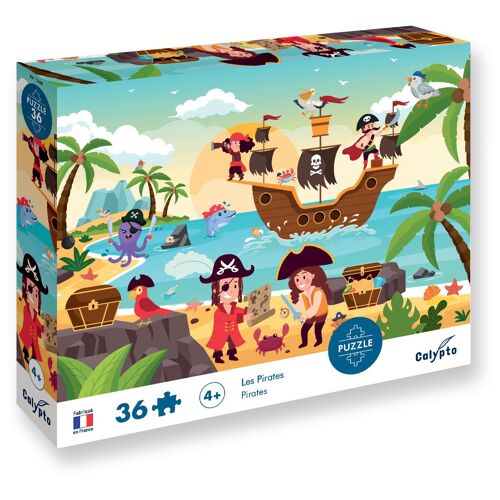 SentoSphère PUZZLE 36 pièces - Les Pirates