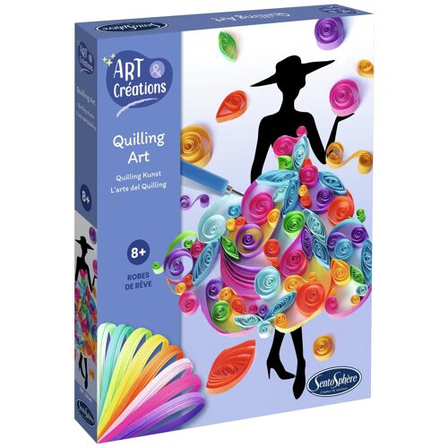 SentoSphère ART & CREATIONS QUILLING ART - ROBES DE REVE