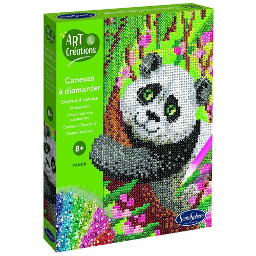 SentoSphère ART & CREATIONS CANEVAS A DIAMANTER - PANDA