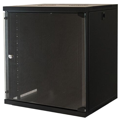 LINK LK1912UN étagère 12U Rack monté sur le mur Noir