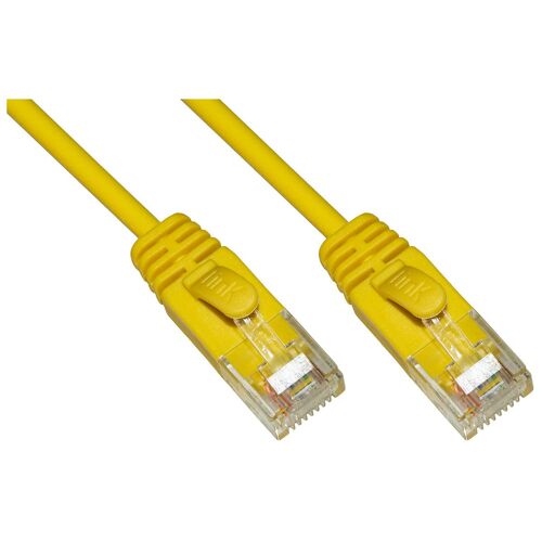 LINK LK6U010YS câble de réseau Jaune 1 m Cat6 U/UTP (UTP)